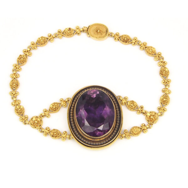 Amethyst Bracelet - Victorian