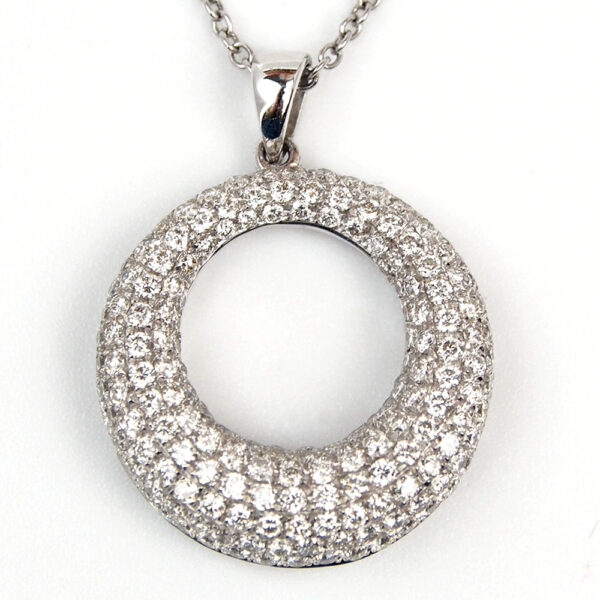 1.20ct Diamond Circle pendant